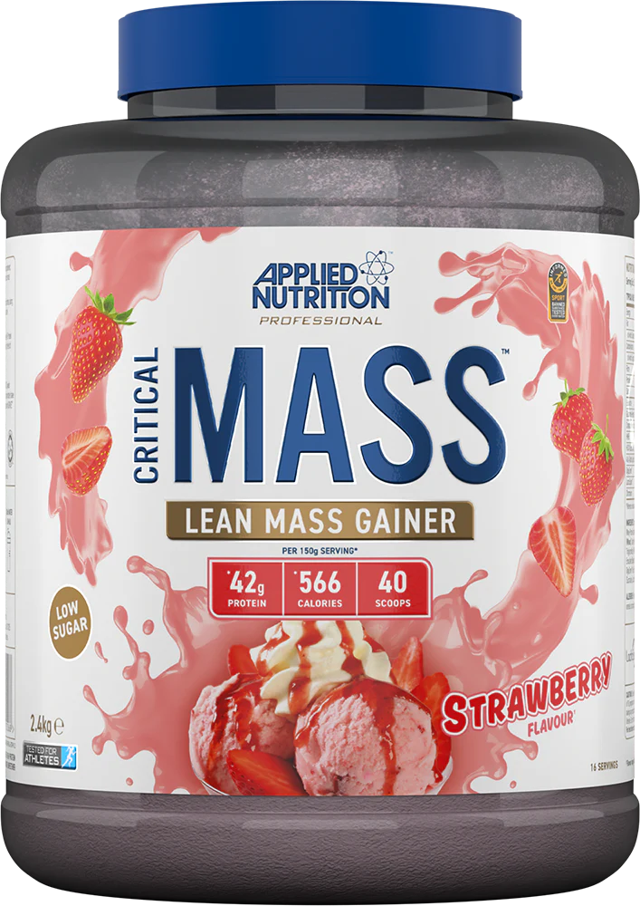Applied Nutrition Critical Mass Professional – 2400 g white choc raspberry