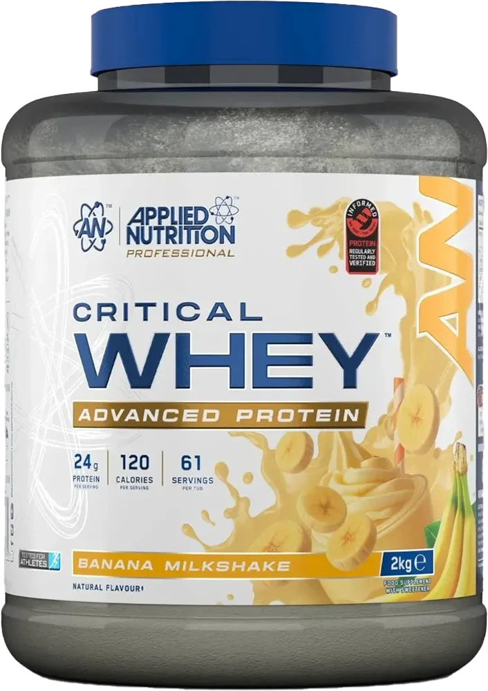 Applied Nutrition Critical Whey Protein V2 – 2000 g banaan